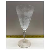 Morgantown wine glass