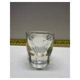 Clear shot glass