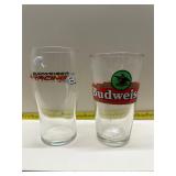 Budweiser glasses