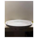 Longaberger Pottery 10-inch pie baking plate