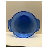 Anchor hocking blue pie dish