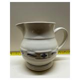 Longaberger Pottery Woven Pitcher