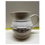 Longaberger Pottery Woven Pitcher