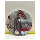 Abraham Lincoln plate