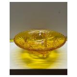 Anchor hocking footed bowl