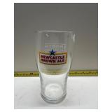 Newcastle brown ale glass
