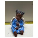 Sitting angel doll
