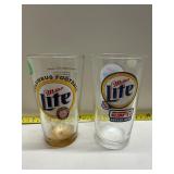 Miller lite glasses