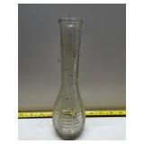 vintage glass flower bud vase