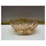 vintage Jeannette Glass 'Floragold'