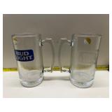 Bud light beer mugs