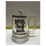 Nickel beer glass mug