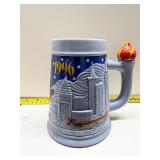 Budweiser Atlanta beer stein