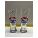 Budweiser Clydesdale glasses