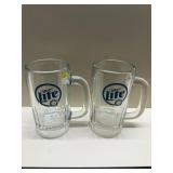 Miller light beer mugs