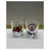 Minnesota Illini shot glasses