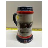 1990 Budweiser holiday stein