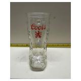 Coors boot glass