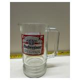 Budweiser glass mug