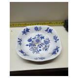 Blue Danube square vegetable bowl