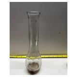 E.O. Brody Company clear glass bud vase