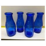 Liberty mill co blue bottles