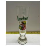 vintage Pilsner Urquell beer glass