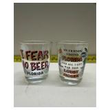 Florida shot glasses
