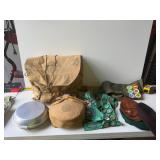 Boy Scout bag and accessories