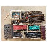 vintage Marx O gauge electric train set