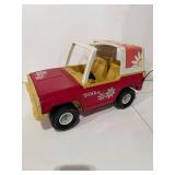 Large pink Barbie Tonka Jeep