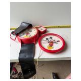 Vintage Mickey Mouse clocks