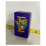 Smoking Joe's camel tobacco racing tin