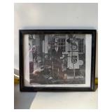 Sohio framed gas station photo