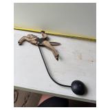 Art Deco or folk art pendulum balance toy