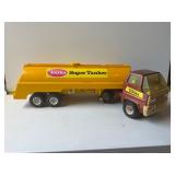 Vintage Tonka super tanker on Tonka semi toys