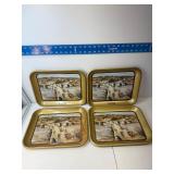 Group of Zanesville, Y-bridge Coca-Cola Trays