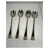 Long handled Italian silver plated serving set
