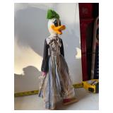 Vintage duck marionette