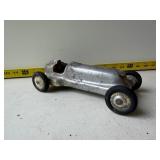 Cast aluminum toy racer