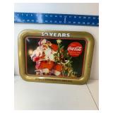 Big bear Christmas, Santa Claus, Coca-Cola tray