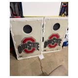 Ohio State buckeyes cornhole boards