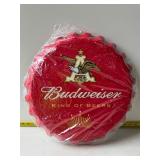 Budweiser cap sign