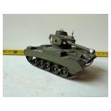 Metal war tank model
