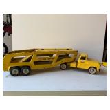 Tonka car carrier and truck