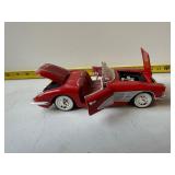 Red corvette model