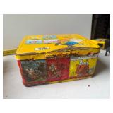 Vintage peanuts, thermos lunchbox