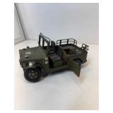 Metal military jeep toy