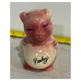 Parky pig Park national Bank piggy bank