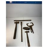 Hammers, chisels, vise grip tool